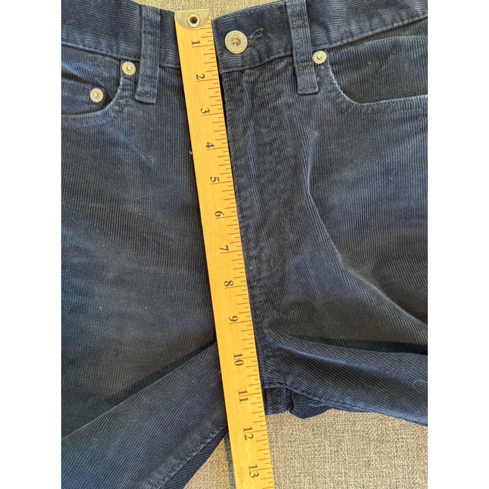 J.Crew 770 Straight Corduroy Pants Mens 29x32 Navy Blue Vintage Style - Picture 7 of 9